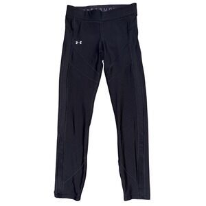 Under Armour Women Black HeatGear Compression Leggings Size S